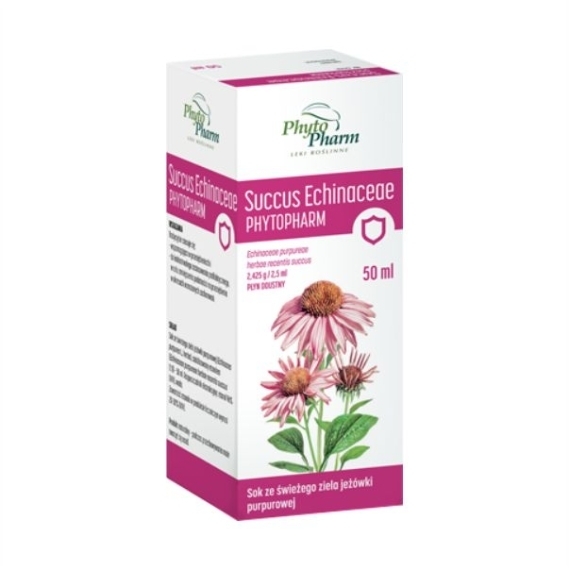 Succus Echinaceae Phytopharm płyn doustny 50 ml