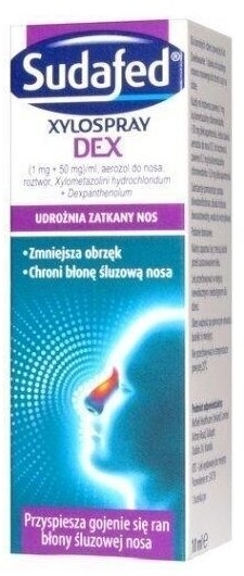Sudafed Xylospray DEX aerozol do nosa 10 ml