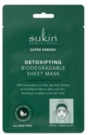 Sukin detoksykująca maska w płacie 25 ml