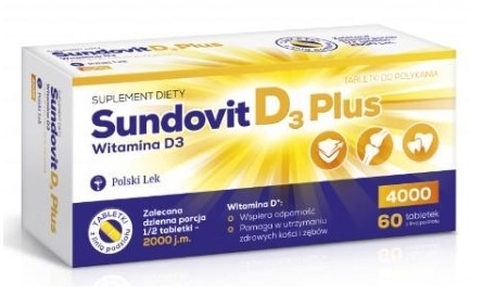 Sundovit D3 Plus 60 tabletek