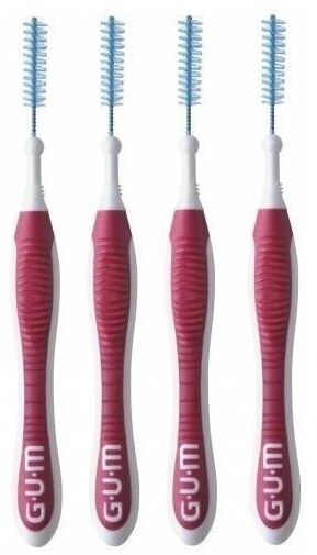 Sunstar GUM Trav-Ler 1612 szczoteczki międzyzębowe 1,4 mm 4 sztuki