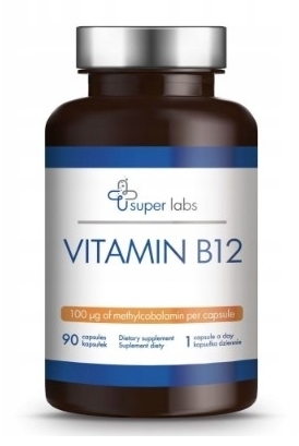 Super Labs Vitamin B12 90 kapsułek