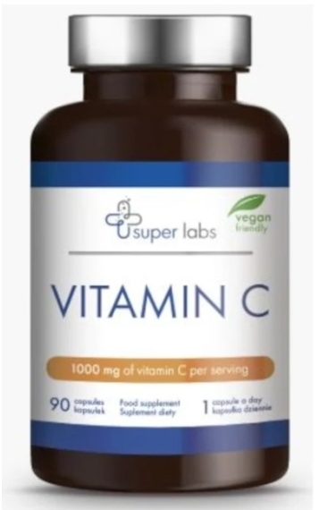 Super Labs Vitamin C 90 kapsułek