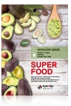 SuperFood Avocado Maseczka w Płacie 23 ml