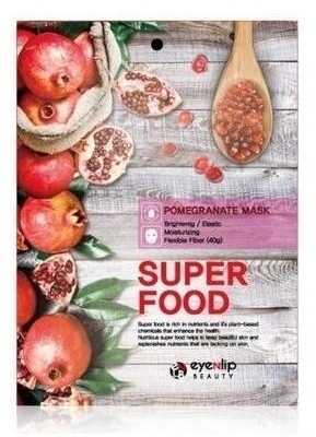 SuperFood Pomegranate Granat Maseczka w Płacie 23 ml