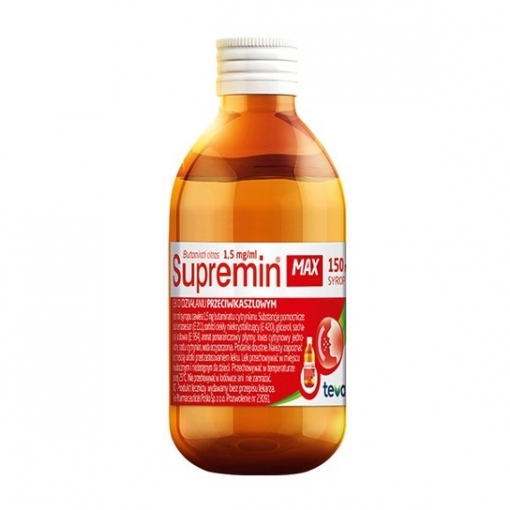 Supremin MAX syrop 1,5 mg/ml 150 ml
