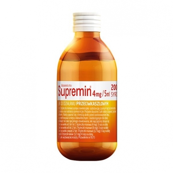 Supremin syrop 4 mg/5ml 200 ml