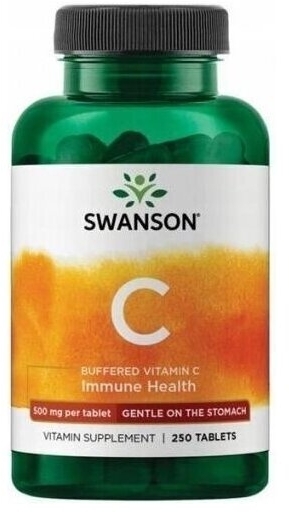 Swanson Buforowana Witamina C 500mg 250 tabletek