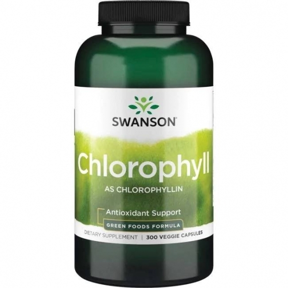 Swanson Chlorofil 300 kapsułek