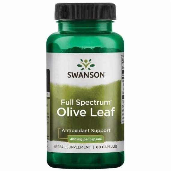 Swanson Full Spectrum Olive Leaf 60 kapsułek