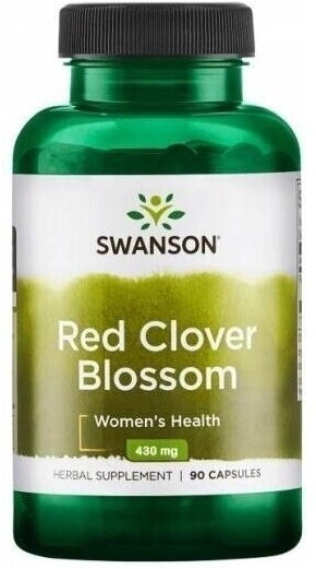 Swanson Red Clover 430mg Koniczyna Czerwona 90 kapsułek