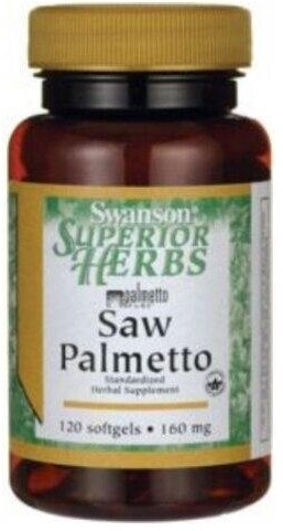 Swanson Saw Palmetto ekstrakt 120 kapsułek
