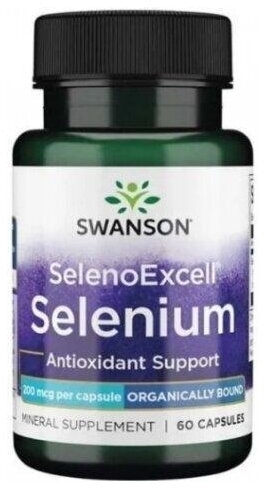 Swanson Seleno Excell 200 mcg 60 kapsułek