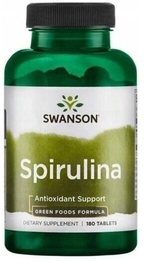 Swanson Spirulina 180 tabletek