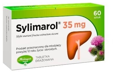 Sylimarol 35g 60 drażetek