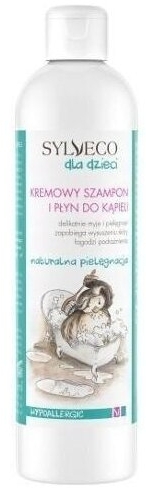Sylveco dla dzieci kremowy szampon i płyn do kąpieli 300 ml