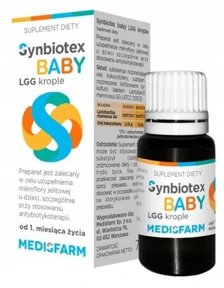 Synbiotex Baby LGG Krople 7 ml