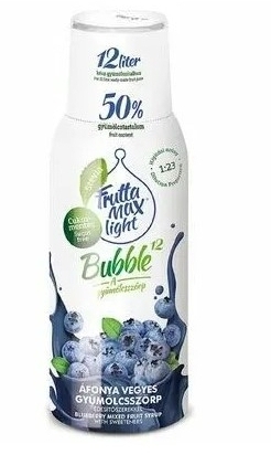 Syrop FruttaMax BORÓWKA LIGHT 500ml na 12 litrów