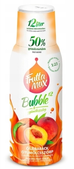 Syrop FruttaMax Brzoskwinia 500 ml