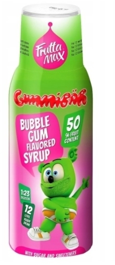 Syrop FruttaMax KIDS Bubble gum 500ml