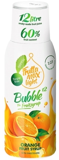 Syrop FruttaMax Pomarańcza Light 500 ml na 12 litrów