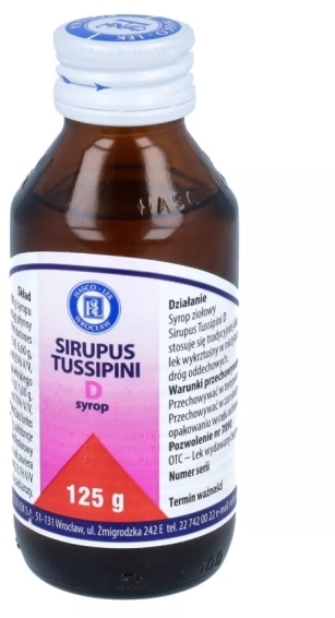 Syrop z sosny i kopru włoskiego 125 g