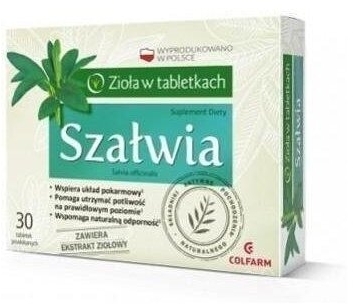Szałwia 30 tabletek