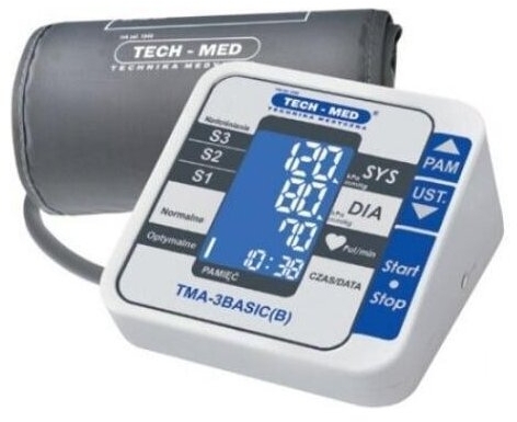 TECH-MED Ciśnieniomierz cyfrowy TMA-3BASIC(B)