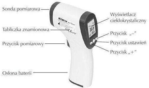 TECH-MED Termometr elektroniczny TM-F03BB