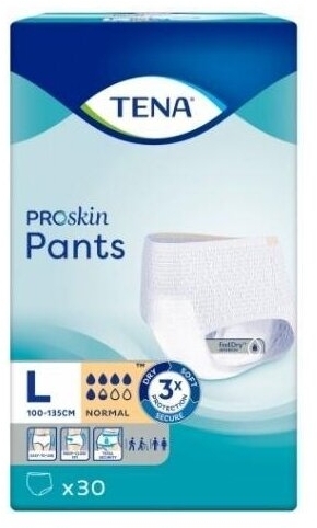 TENA PANTS ProSkin Normal L majtki chłonne 30 sztuk