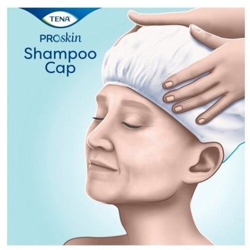 TENA Shampoo Cap Czepek Do Mycia Włosów 1 sztuka