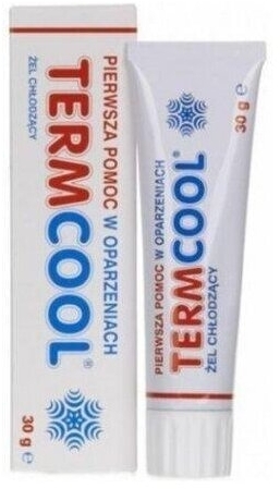TERMCOOL Żel chłodzący pierwsza pomoc w oparzeniach 30g