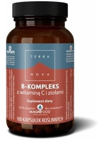 TERRANOVA B-Kompleks z witaminą C 100 kapsułek