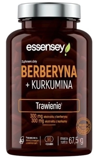TREC ESSENSEY Berberyna + Kurkumina 90 kapsułek