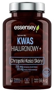 TREC ESSENSEY Kwas hialuronowy+ 90 kapsułek
