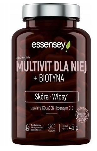 TREC ESSENSEY Multivit dla niej + Biotyna 90 kapsułek