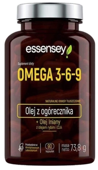 TREC Essensey Omega 3-6-9 90 kapsułek