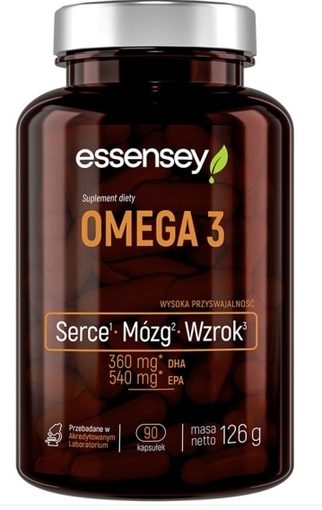 TREC Essensey Omega 3 90 kapsułek