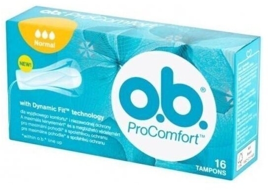 Tampony OB ProComfort Normal 16 sztuk