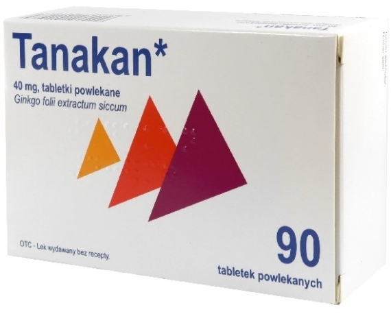 Tanakan 0,04 g 90 tabletek
