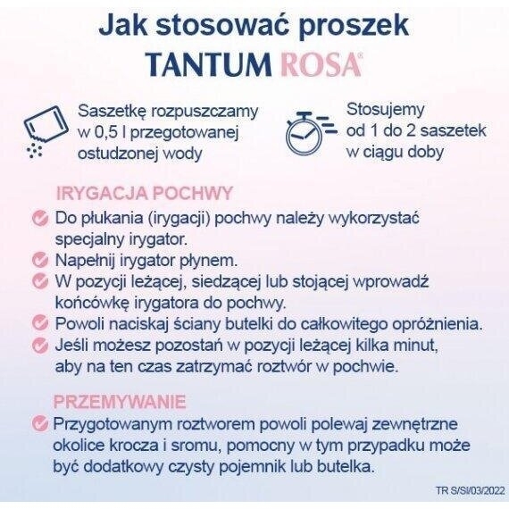 Tantum Rosa 10 saszetek