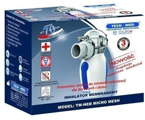 Tech-Med TM-NEB Micro Mesh inhalator membranowy