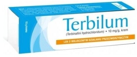 Terbilum przeciwgrzybiczy krem 0,01 g/g 15 g