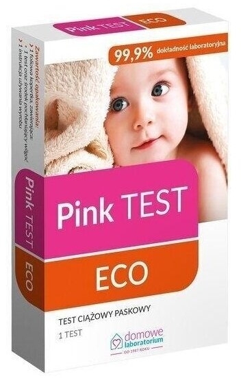 Test ciążowy PINK ECO paskowy 1 szt