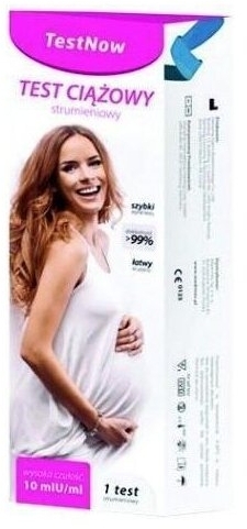 TestNow Test ciążowy strumieniowy 1 sztuka