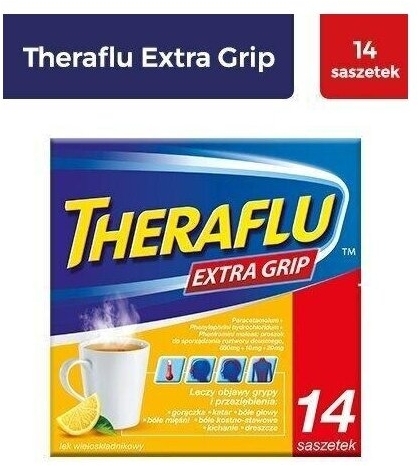 Theraflu Extra Grip 14 saszetek