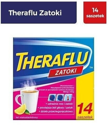 Theraflu Zatoki 14 saszetek
