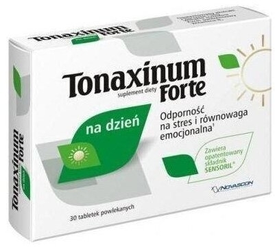 Tonaxinum Forte na dzień 30 tabletek