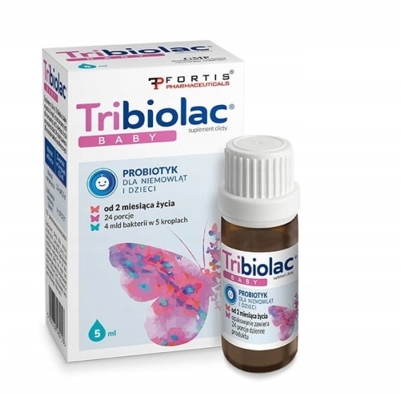 Tribiolac Baby krople 5 ml