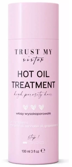 Trust My Sister Olej do włosów wysokoporowatych 100 ml